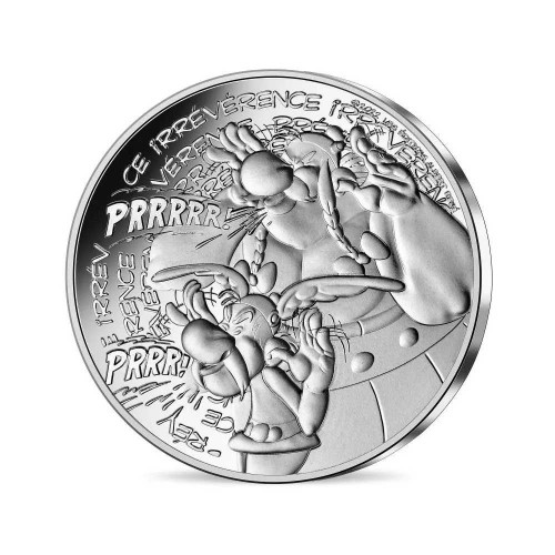 FRANCIA 2022 IRREVERENCIA (IRREVERENCE) 10 EURO - Moneda Plata