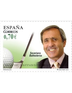 SELLO PERSONAJES - 3 Valores ESPAÑA 2012 2