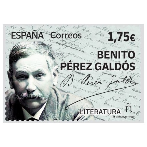 ESPAÑA 2022 BENITO PÉREZ GALDÓS - Sello Correo