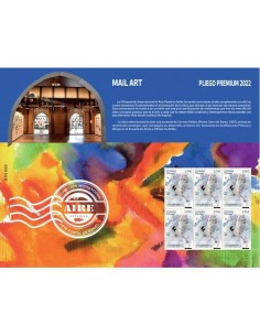 ESPAÑA 2022 MAIL ART - Pliego Premium