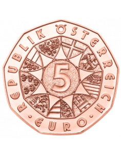 AUSTRIA 2020 PASCUA  5 EURO BU - Moneda Cuproníquel 2