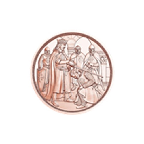 AUSTRIA 2019 GODOFREDO DE BOUILLON 10 EURO - Moneda Cobre