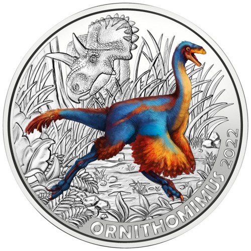 AUSTRIA 2022 Ornithomimus Velox 3 EURO CN - Moneda