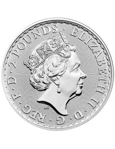 INGLATERRA MONEDA PLATA 2020 BRITANIA EN CAPSULA 2