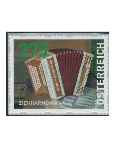 AUSTRIA 2021 ACORDEON - Sellos Correo