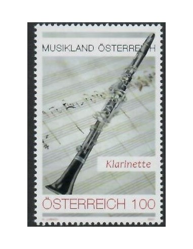 AUSTRIA 2021 CLARINETE - Sellos Correo