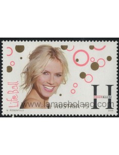 SELLOS DE AUSTRIA 2005 - LUCHA CONTRA EL SIDA BAILE ANUAL EN SU FAVOR - 1 VALOR - CORREO