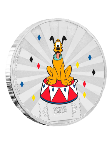 NIUE 2019 PLUTO 2 DOLARES PROOF - Moneda 1 Onza Plata