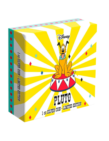 NIUE 2019 PLUTO 2 DOLARES PROOF - Moneda 1 Onza Plata