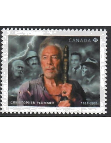 CANADA 2021 CHRISTOPHER PLUMMER - Sellos Correo