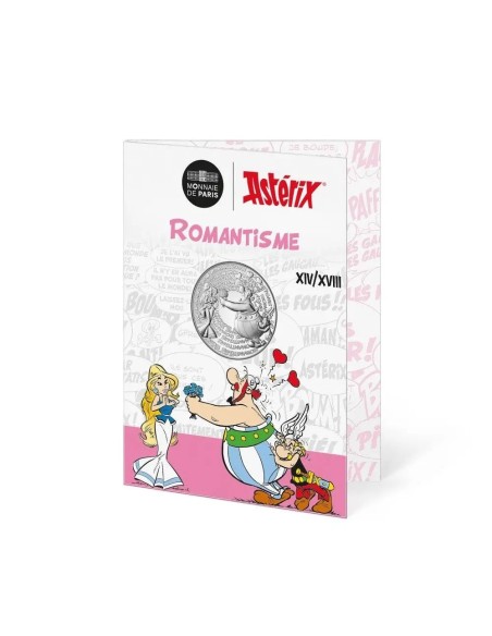 FRANCIA 2022 ASTERIX ROMANTICISMO (ROMANTISME) 10 EURO - Moneda Plata