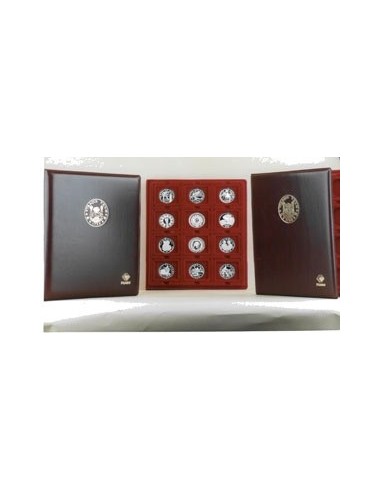 ESTUCHE MONEDAS - ALBUM FILABO 12 PARA 12 MONEDAS DE 41,5 mm. Ø