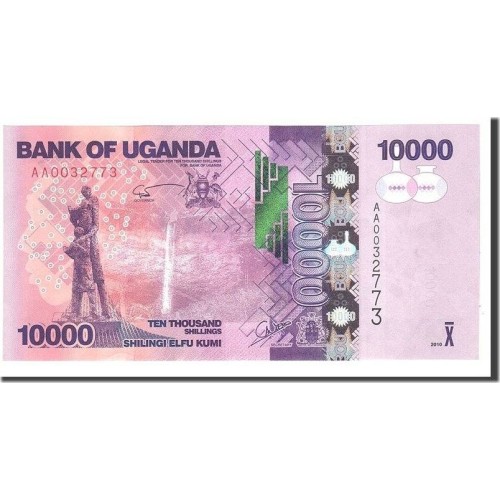 Billete Uganda 2015 10000 Shillings