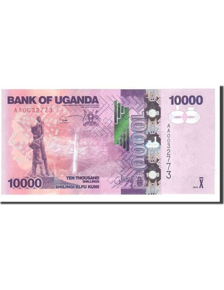 Billete Uganda 2015 10000 Shillings
