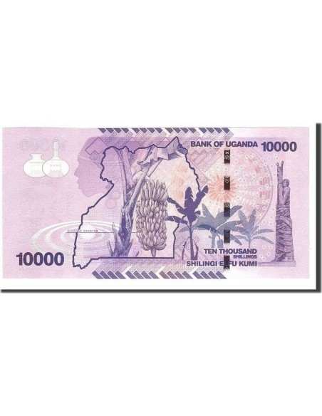 Billete Uganda 2015 10000 Shillings