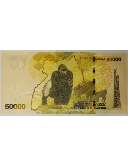 Billete Uganda 2021 50000 Shillings
