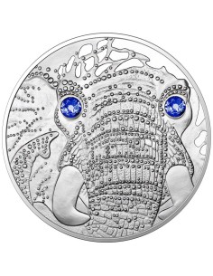 Africa: Serenidad del Elefante 2022 20 Euro Ag|Monedas|Lamasbolano.com
