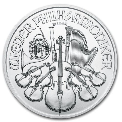 Austria 2023 Filarmónica de Viena 1,5 Euro - Moneda 1 Onza Plata