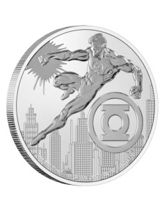 Linterna Verde 2022 Niue 1 Onza Plata |Monedas|Lamasbolano.com