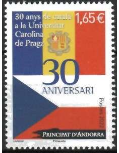 Universidad de Praga Andorra Francesa 2022 |Sellos | Lamasbolano.com