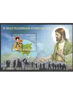 Jubileo 2025 Vaticano 2022 Hojita bloque | Lamasbolano.com