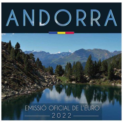 Andorra 2022 Cartera Euro BU