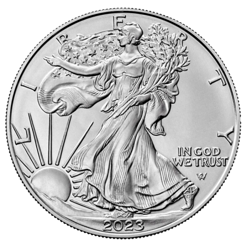Estados Unidos 2023 Águila dólar Plata 1 Onza Plata