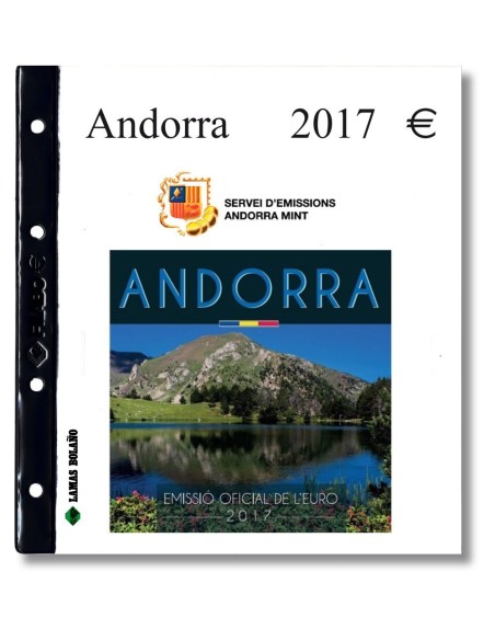 Hoja álbum para Euroset Andorra|Lamasbolano.com