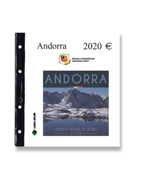 Hoja álbum para Euroset Andorra|Lamasbolano.com