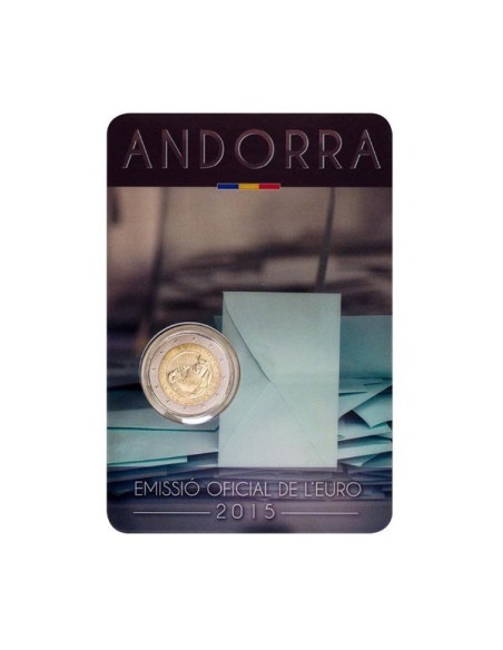Andorra 2015 2 Euro 30 Aniversario de la Mayoría de Edad y Derechos Políticos