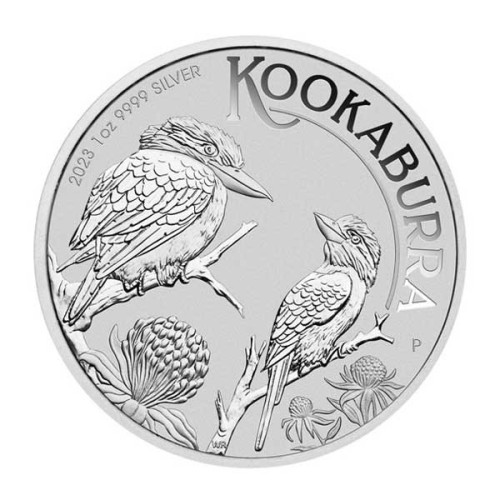 Australia 2023 kookaburra 1 onza Plata
