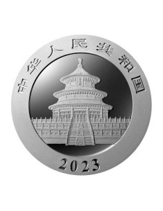 Moneda China Panda 2023 Plata 30 gramos 2