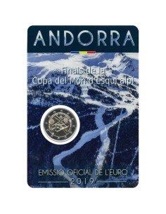 Andorra 2019 2 Euro Finales Copa del Mundo de Esquí Alpino coincard