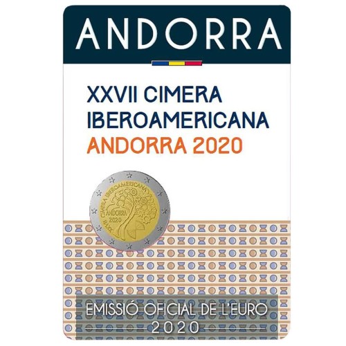 Andorra 2020 2 Euro Cumbre Iberoamericana