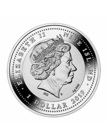 Moneda Niue 2019 Pensamientos Alados