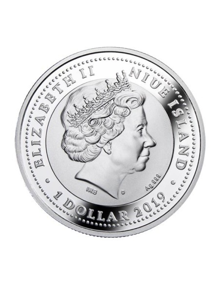 Niue 2019 Pierre Auguste Renoir  Moneda Plata reverso