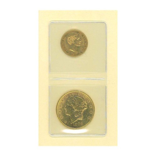 Funda para monedas, Material numismático