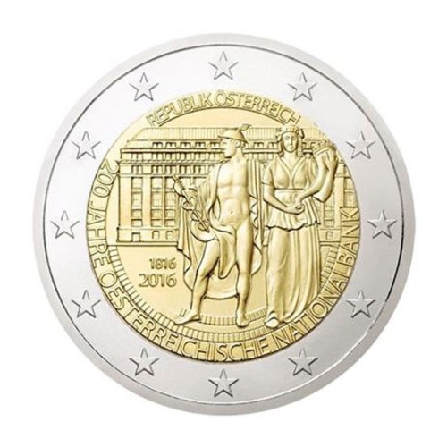 Banco Nacional Austria 2016 2 euro