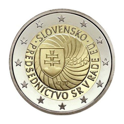 Presidencia Eslovaquia 2016 2 euro