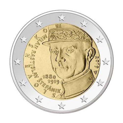 Milan Ratislav Eslovaquia 2019 2 euro