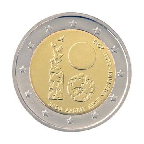 República Estonia 2018 2 euro