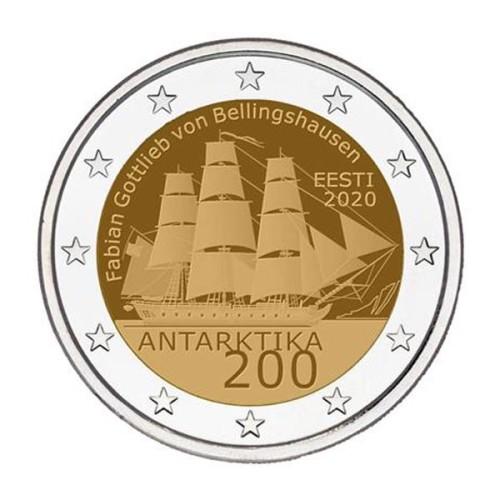 Antártida Estonia 2020 2 euro
