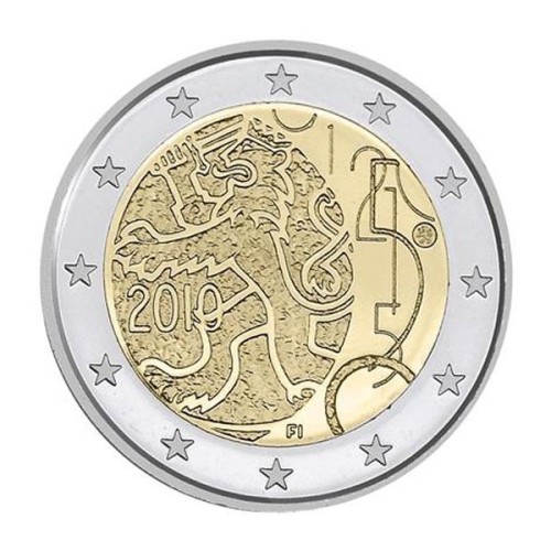 Rahapaja Finlandia 2010 2 euro