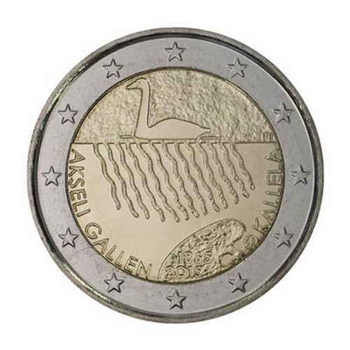 Akseli Finlandia 2015 2 euro
