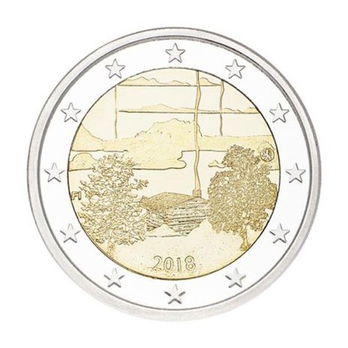 Sauna Finlandia 2018 2 euro