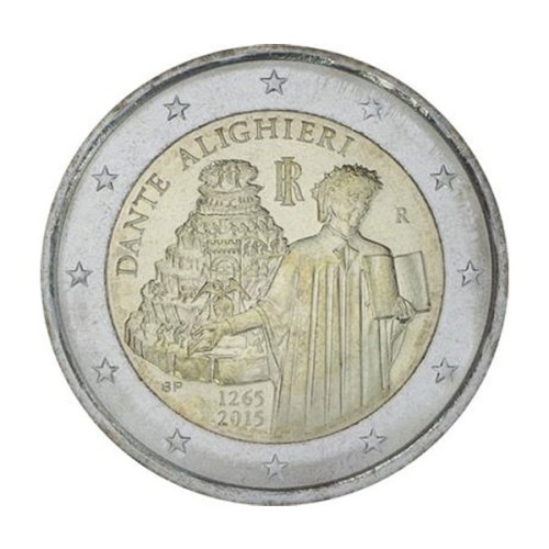 Dante italia 2015 2 euro