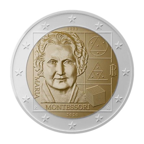 Montessori Italia 2020 2 euro