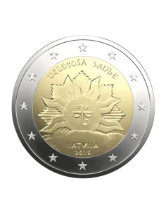 Escudo Letonia 2019 2 euro