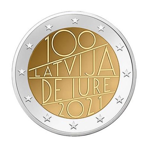 Iure Letonia 2021 2 euro