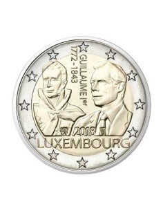 Gran Duque Luxemburgo 2018 2 euro